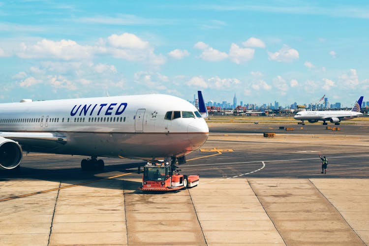 Aankomst Amerikaanse luchthaven